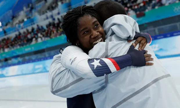 Erin Jackson of the United States of America became the first Black woman to win an individual gold medal at the Winter Olympics
