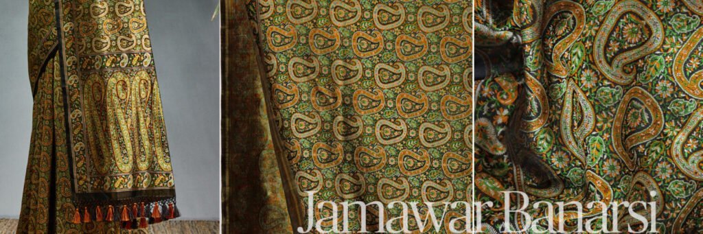 Jamawar Banarasi sarees